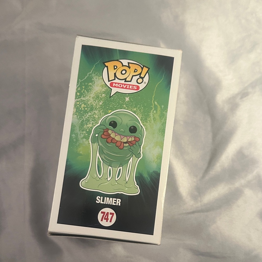Funko Pop! Movies Slimer Figure - Vibrant Green - Picture 3 of 4